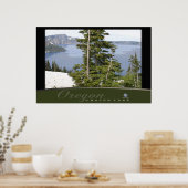 PIJNEN OP DE KRATERLAK POSTER (Keuken)