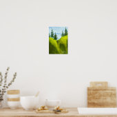 Pijnen op een heuvel #2 Art Print (Keuken)