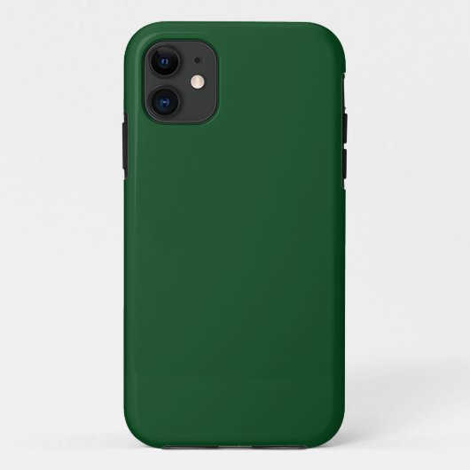 Pijngroen (vaste kleur) Case-Mate iPhone case (Achterkant)