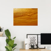 Pijnhout I Faux Wooden Texture Poster (Thuiskantoor)