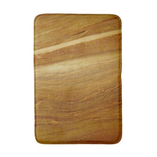 Pijnhout II Faux Wooden Texture Badmat (Voorkant Verticaal)