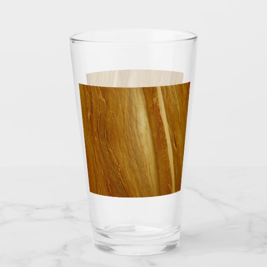 Pijnhout II Faux Wooden Texture Glas (Voorkant)