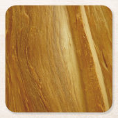 Pijnhout II Faux Wooden Texture Kartonnen Onderzetters (Voorkant)