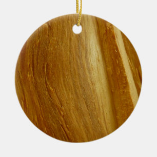 Pijnhout II Faux Wooden Texture Keramisch Ornament
