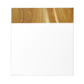 Pijnhout II Faux Wooden Texture Notitieblok (Voorkant)