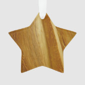 Pijnhout II Faux Wooden Texture Ornament (voorkant)