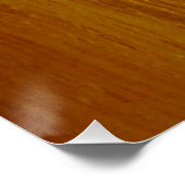 Pijnhout II Faux Wooden Texture Poster (Hoek)