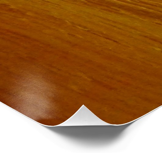 Pijnhout II Faux Wooden Texture Poster (Hoek)