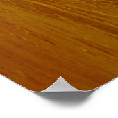 Pijnhout II Faux Wooden Texture Poster (Hoek)