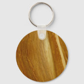 Pijnhout II Faux Wooden Texture Sleutelhanger (Achterkant)
