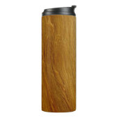 Pijnhout II Faux Wooden Texture Thermosbeker (Gedraaid links)