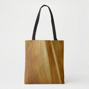 Pijnhout II Faux Wooden Texture Tote Bag