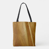 Pijnhout II Faux Wooden Texture Tote Bag (Achterkant)