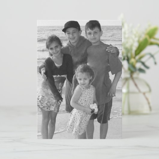 Pijnkegel en bessen Mandala-fotokaart Kaart (Staand voorkant)