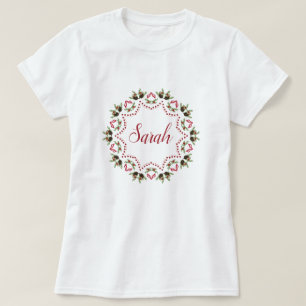 Pijnkegel en bessen mandala gepersonaliseerd T T-shirt