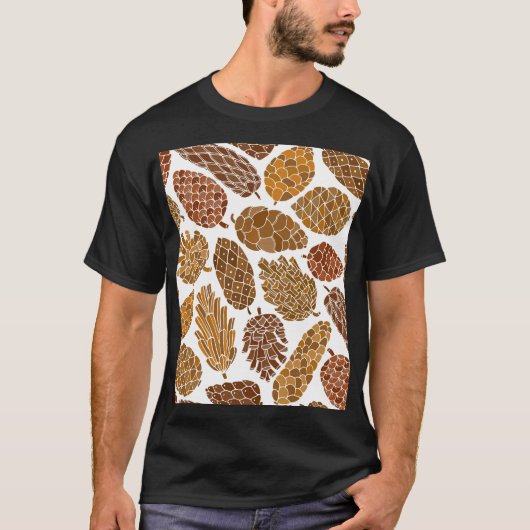 Pijnkegels patroon illustratie. t-shirt (Voorkant)