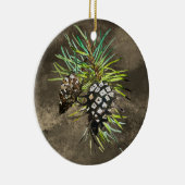 pijnkegeltje keramisch ornament (Rechts)