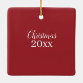 Pijnkeien en sierplanten voor bessen keramisch ornament (Achterkant)