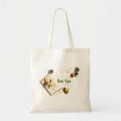 Pijnkloon naast Snoep Canvas tassen (Voorkant)