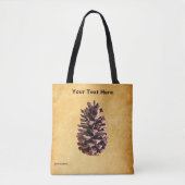 Pijnkloon op  papier tote bag (Voorkant)