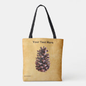 Pijnkloon op  papier tote bag (Achterkant)