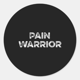 Pijnkrijger CRPS Awareness Month Draag Oranje Chro Ronde Sticker