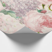 Pijnlentepatroon voor Rozen van het laurierlentepa Cadeaupapier (Hoek)