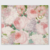 Pijnlentepatroon voor Rozen van het laurierlentepa Cadeaupapier (Vlak)