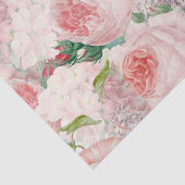 Pijnlentepatroon voor Rozen van het laurierlentepa Tissuepapier (Detail)