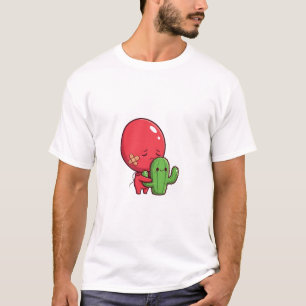 Pijnlijke cactushug t-shirt