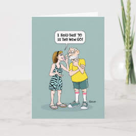 Pijnlijke Funny 70th Birthday Kaart