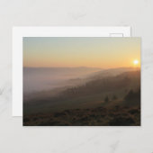 Pijnlijke herfstzonsopgang briefkaart (Voorkant / Achterkant)