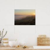 Pijnlijke herfstzonsopgang poster (Keuken)