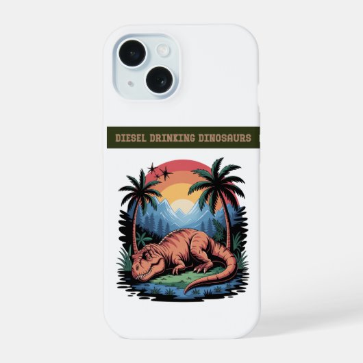 Pijnlijke hoofd iPhone 15 case (Achterkant)