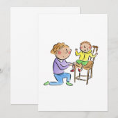 Pijnlijke knie kaart (Voorkant / Achterkant)