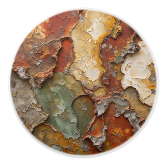 Pijnlijke pleister Abstract Keramische Knop (Voorkant)