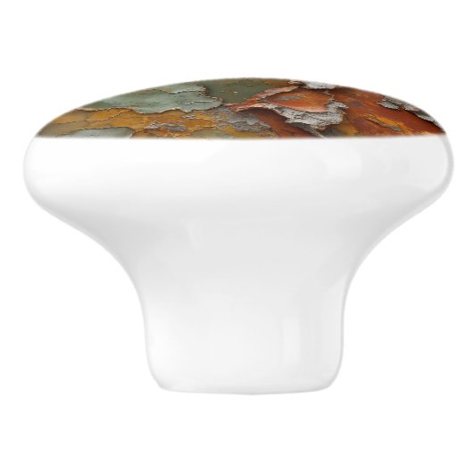 Pijnlijke pleister Abstract Keramische Knop (Zijkant)