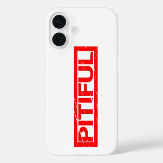 Pijnlijke stempel Case-Mate iPhone case (Achterkant)