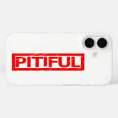 Pijnlijke stempel Case-Mate iPhone case (Achterkant (horizontaal))