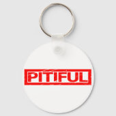 Pijnlijke stempel sleutelhanger (Achterkant)