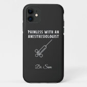 Pijnloos met een anesthesioloog, anesthesiologie Case-Mate iPhone case (Achterkant)