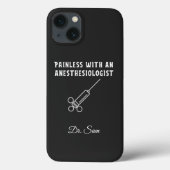 Pijnloos met een anesthesioloog, anesthesiologie Case-Mate iPhone case (Achterkant)