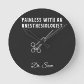 Pijnloos met een anesthesioloog, anesthesiologie ronde klok (Voorkant)