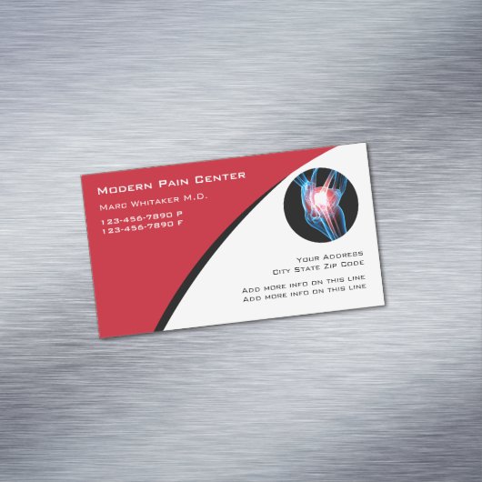 Pijnmanagement Medische zakelijke magneten (Voorbeeld)