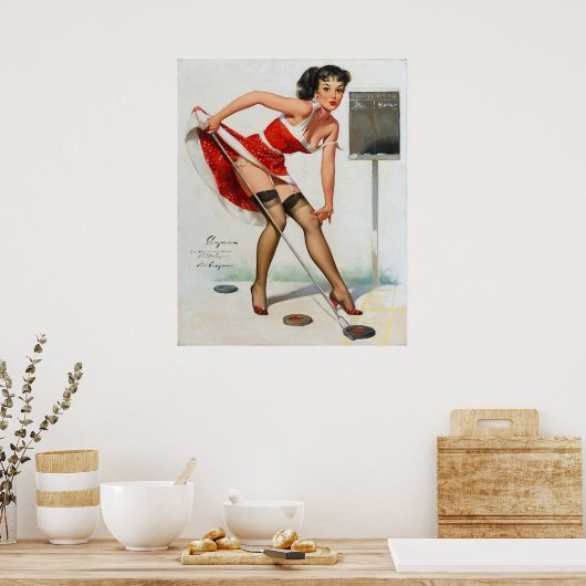 Pijnplaat Poster (Keuken)