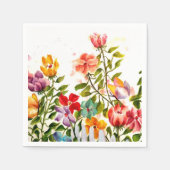 PIJNPRINTS ACHTER HET FENCE PAPIER NAPKINS SERVETTEN (Voorkant)