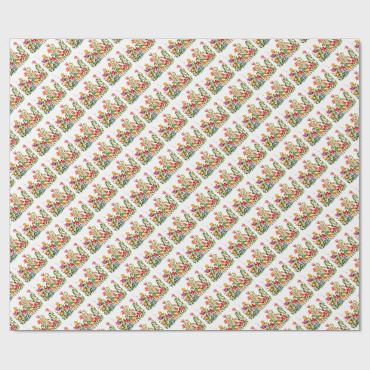 PIJNPRINTS ACHTER HET FENCE WRAPPINGPAPIER CADEAUPAPIER (Vlak)