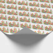 PIJNPRINTS ACHTER HET FENCE WRAPPINGPAPIER CADEAUPAPIER (Hoek)