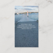 PIJNPUNTEN DOCK BUSINESS CARD TEMPLATE VISITEKAARTJE (Voorkant)