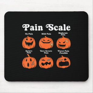 Pijnschaal Spooky Pumpkin Herfst Halloween Trauma Muismat